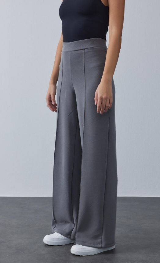 Palazzo Trousers Premium Dark grey 