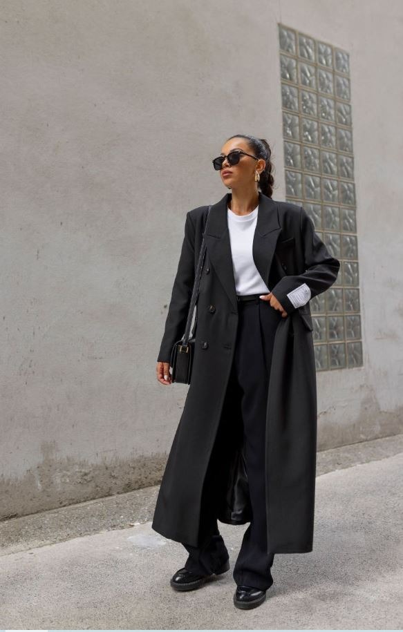  Blazer Trench Noir 