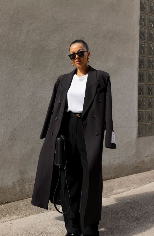  Blazer Trench Noir 