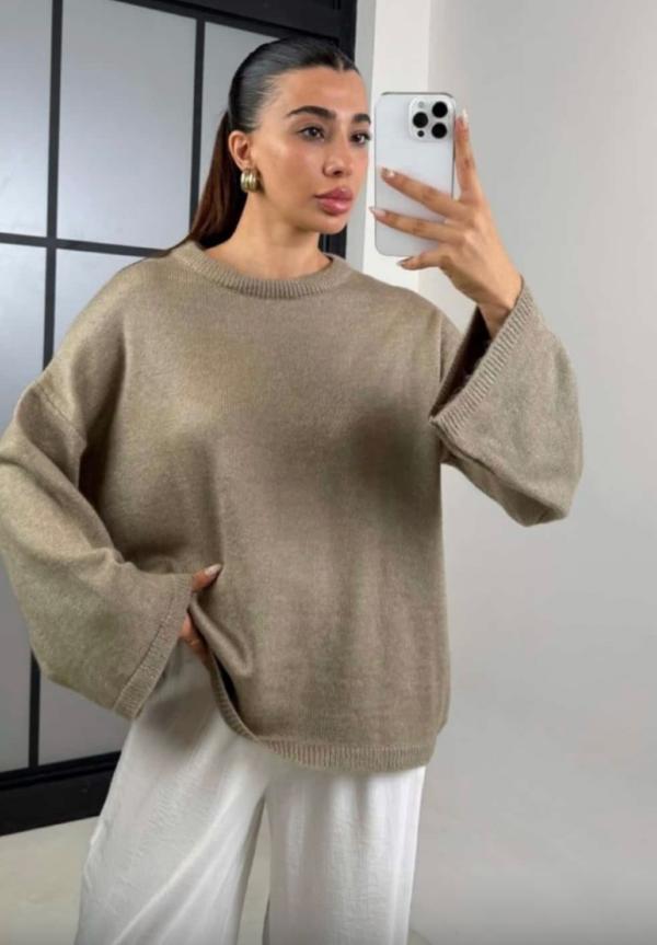 Pull over a manche larges 