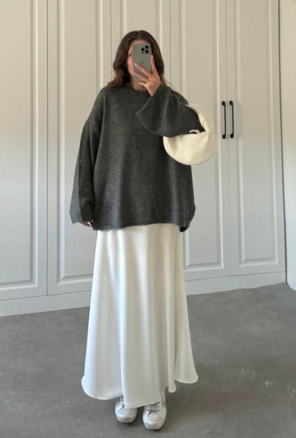 Pull over a manche larges 