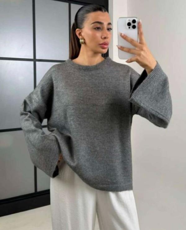 Pull over a manche larges 