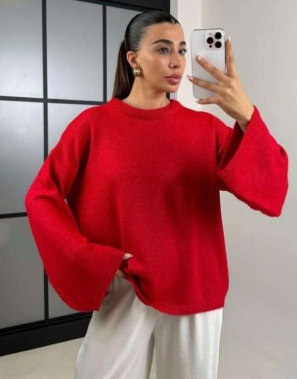 Pull Rouge overseized Pinterest trend