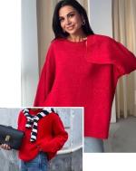 Pull Rouge overseized Pinterest trend