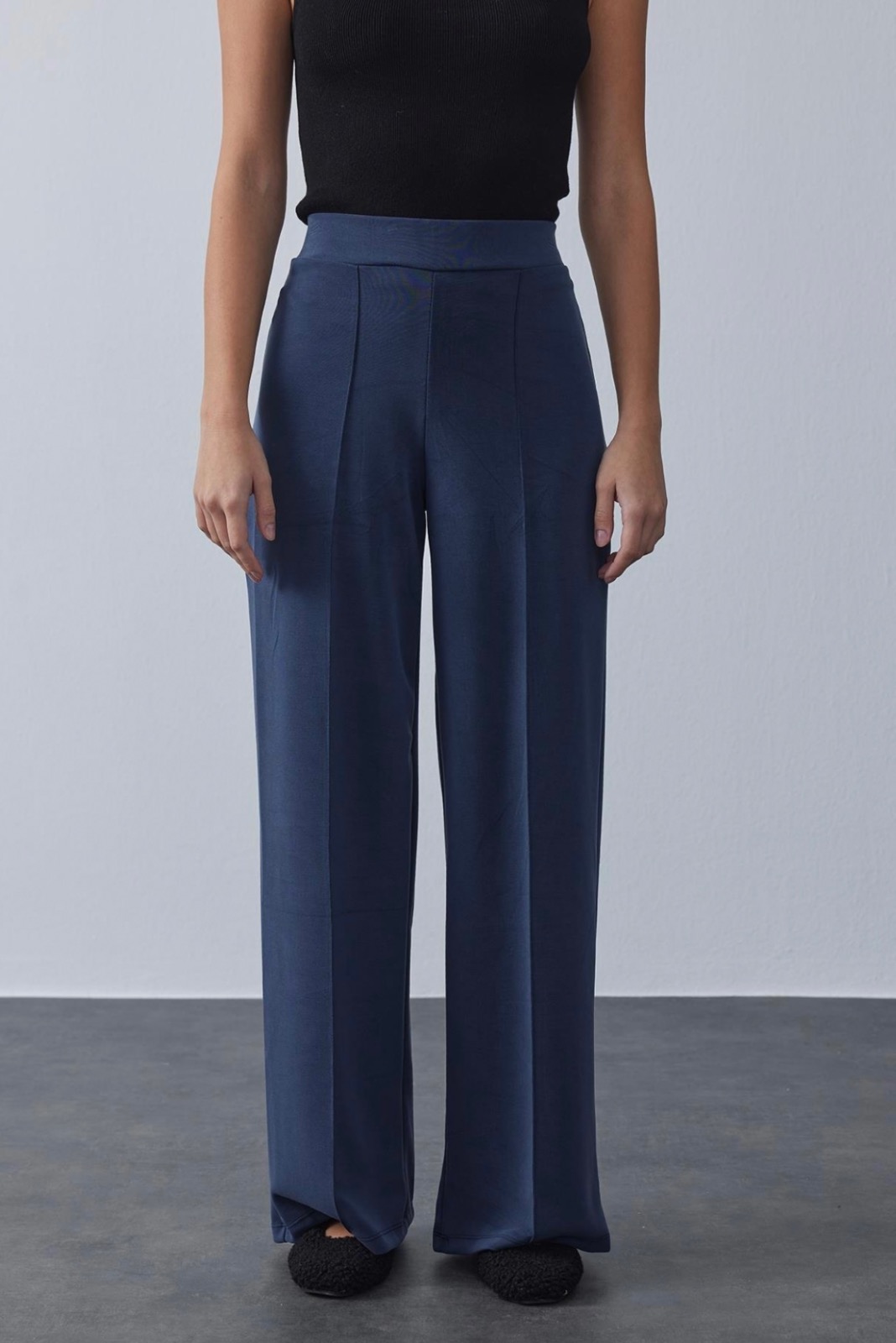 Palazzo Trousers Premium dark blue  