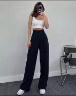 Pantalon Palazzo  Taille haute 