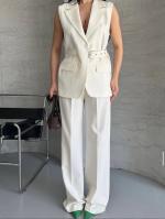 Costume Gilet Blanc femmes 