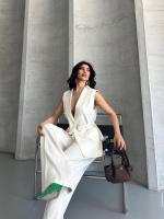 Costume Gilet Blanc femmes 
