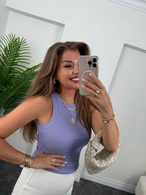 Crop Top violet Zara  