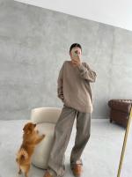 Pull en Laine V overzised Pinterest style