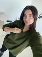 Pull en Laine V overzised Pinterest style
