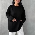 Pull en Laine V overzised Pinterest style