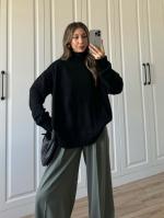 Pull en Laine long overzised Pinterest style