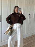 Pull en Laine long overzised Pinterest style