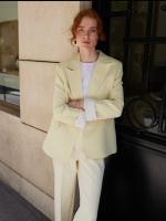 BLAZER AVEC REVERS AUX POIGNETS A RAYEURS