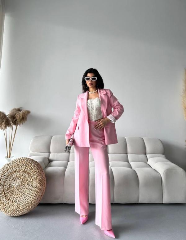 BLAZER AVEC REVERS AUX POIGNETS A RAYEURS