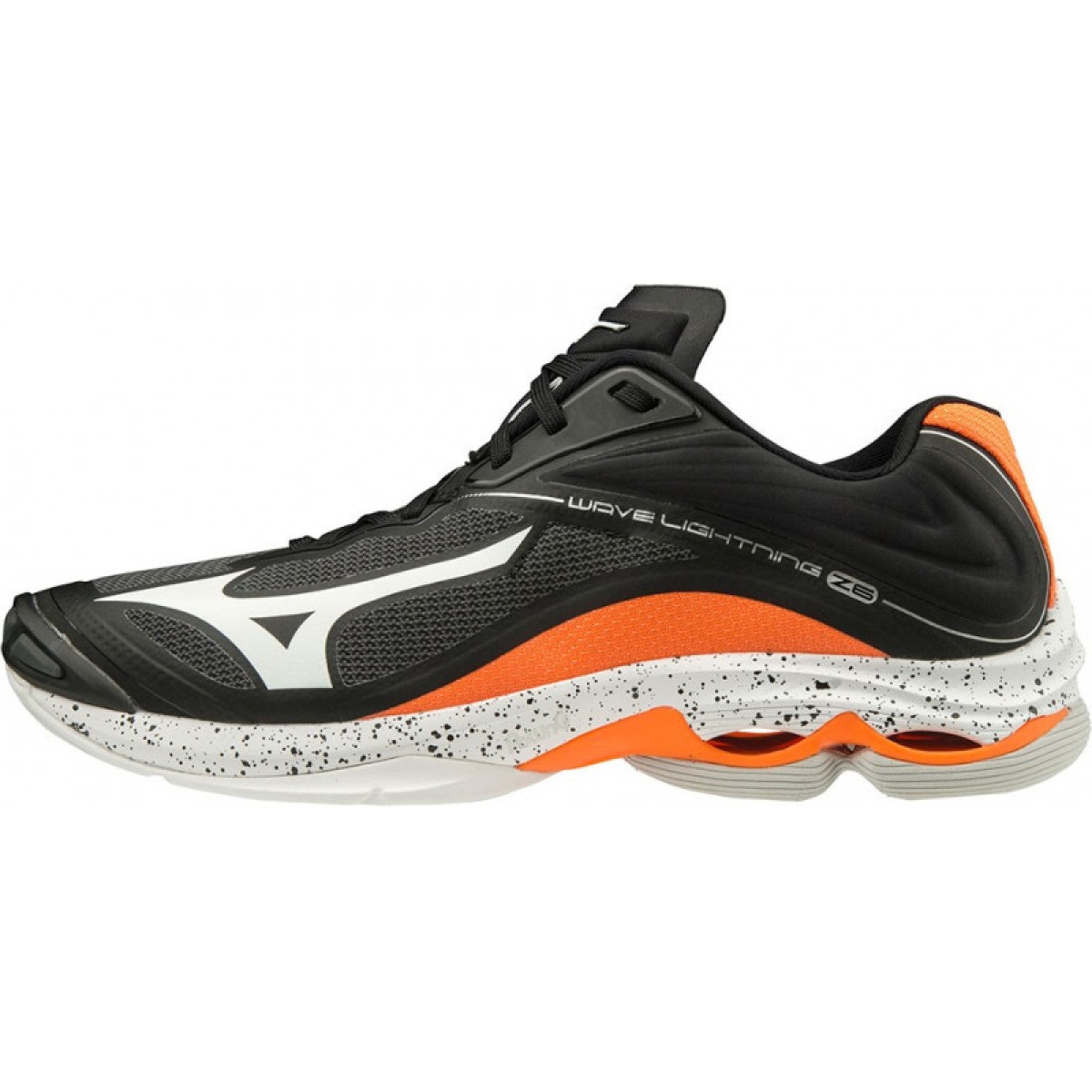 MIZUNO WAVE LIGHTNING Z6 NOIR ORANGE