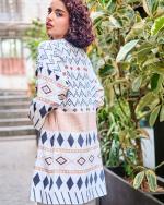 Kimono motif aztèque 