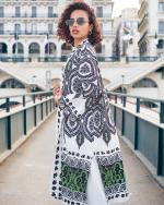 Kimono long imprimé 