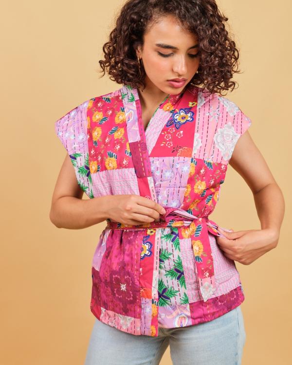 Vestes matelassés patchwork 