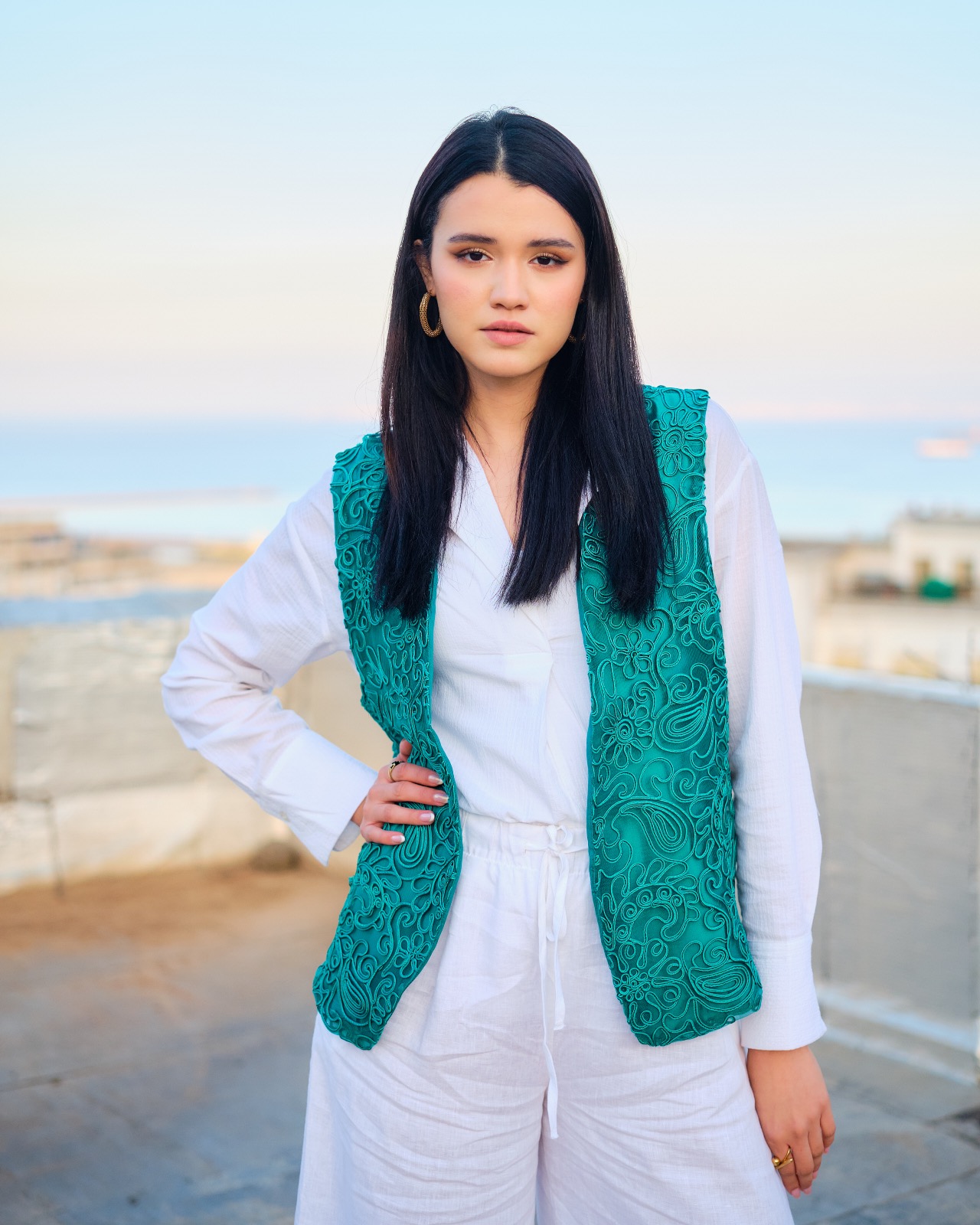 Gilet DAHAB TURQUOISE