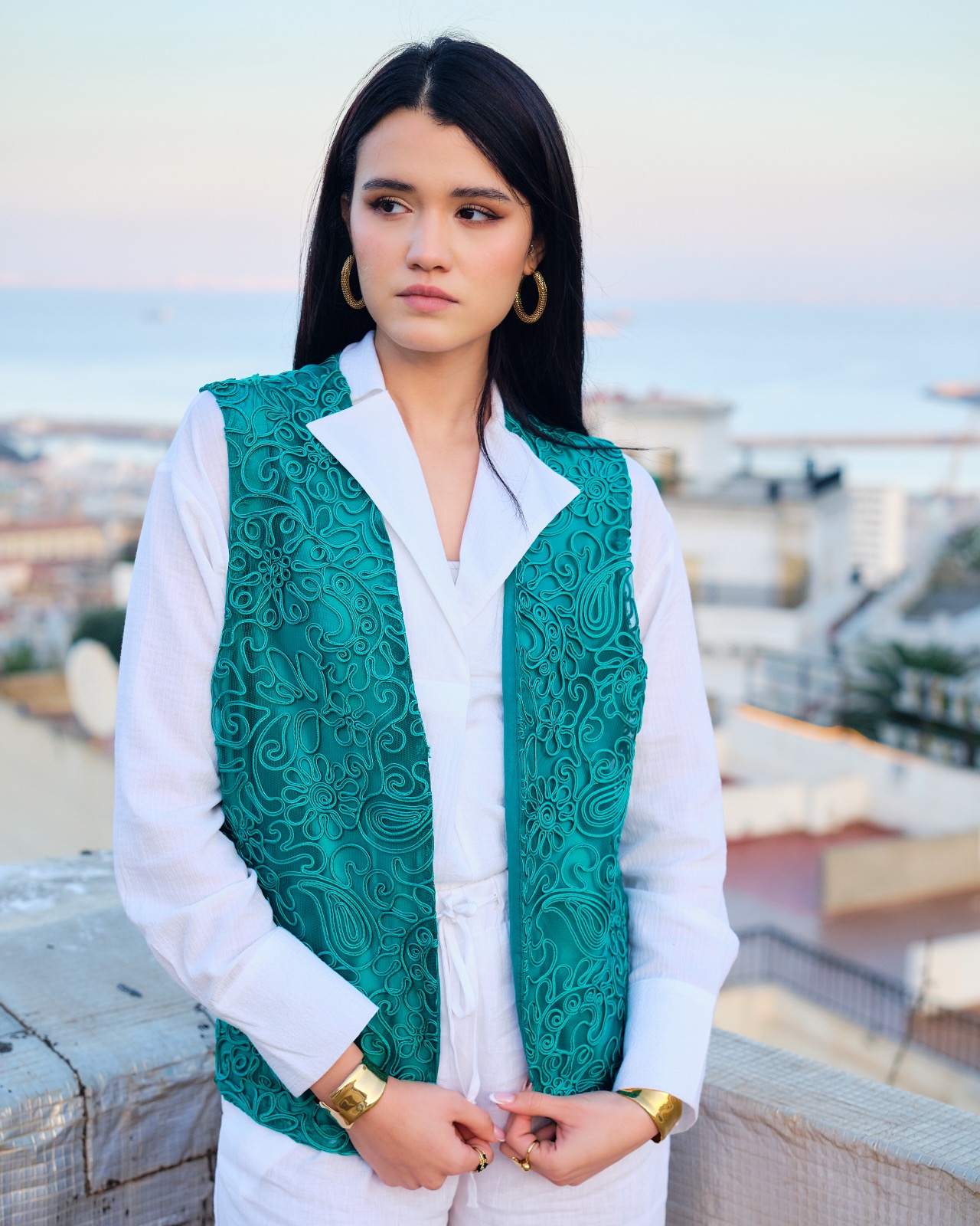 Gilet DAHAB TURQUOISE