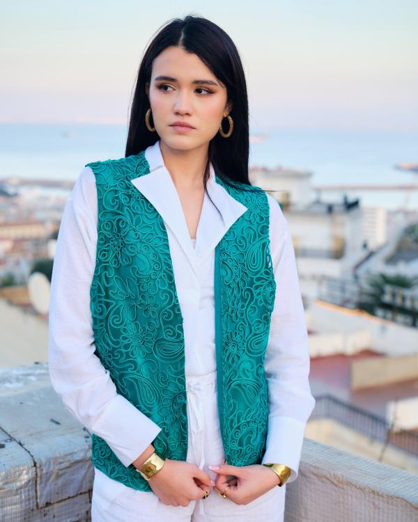 Gilet DAHAB TURQUOISE 