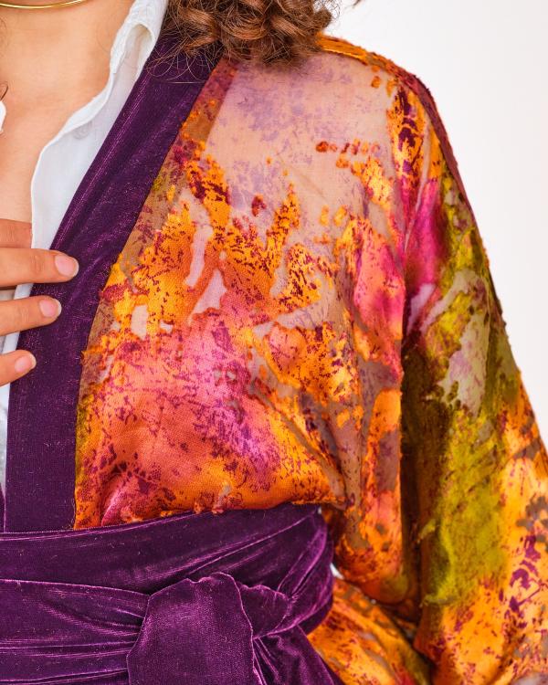 Kimono zyrie summer Violet
