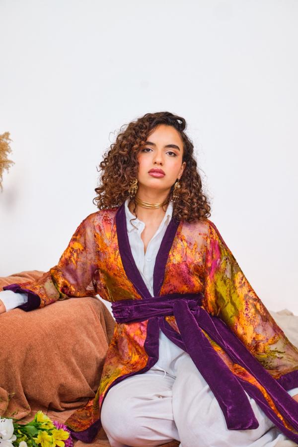 Kimono zyrie summer Violet