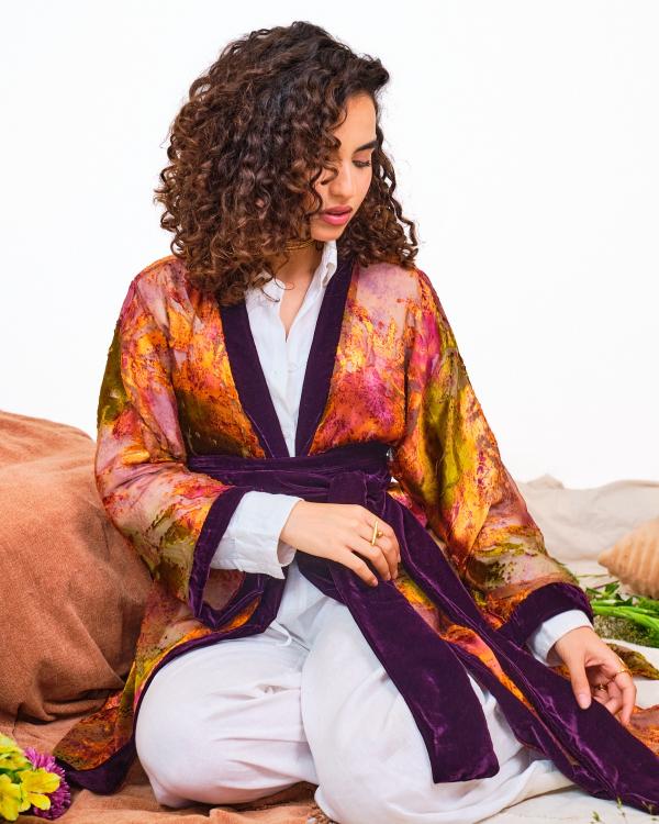 Kimono zyrie summer Violet
