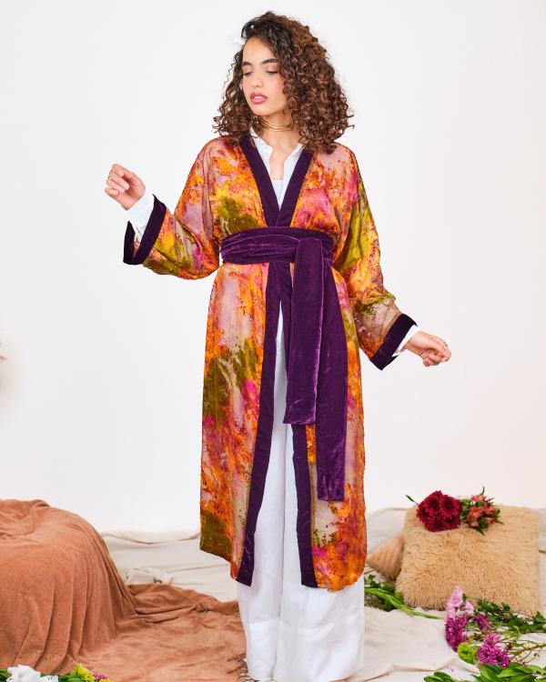 Kimono zyrie summer Violet