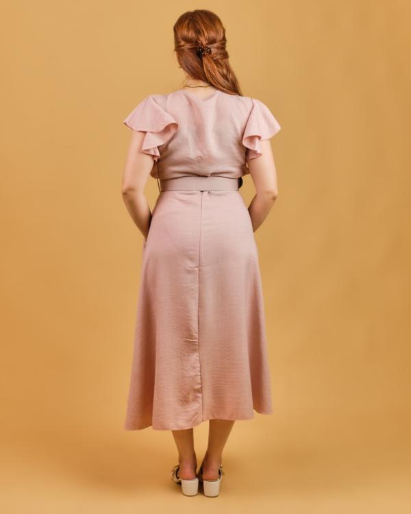 Robe Rose poudrée 