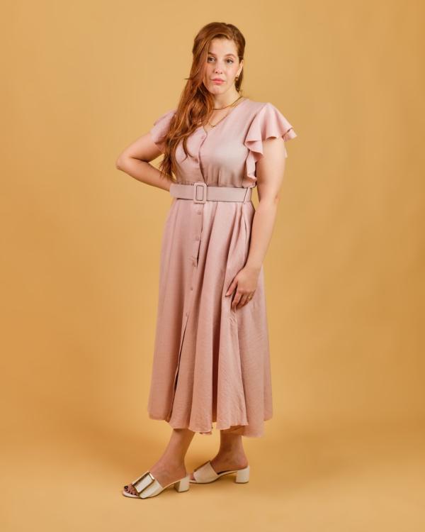 Robe Rose poudrée 