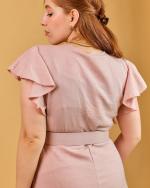 Robe Rose poudrée 