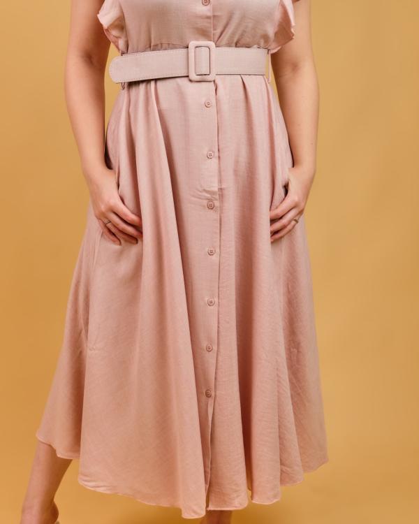 Robe Rose poudrée 