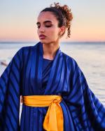 Kimono Lunaria Minuit d'or  