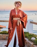Kimono Lunaria Éclat de cuivre 