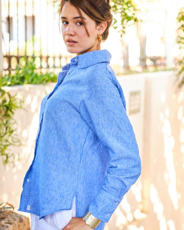 Chemise En Lin Océan 