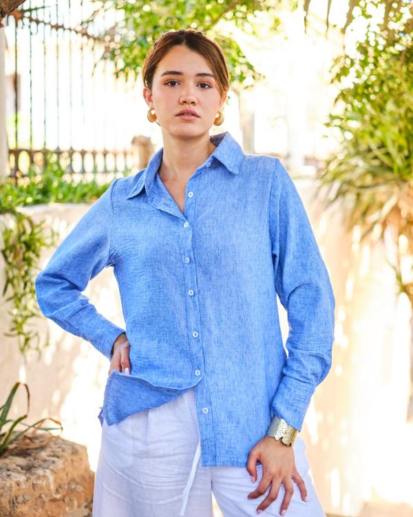 Chemise En Lin Océan 