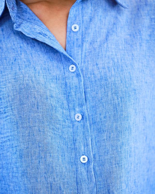 Chemise En Lin Océan 
