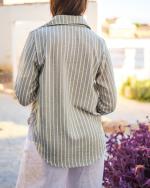 Chemise En Lin Savane