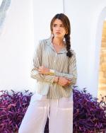 Chemise En Lin Savane