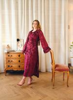 Robe Zaphira burgundy