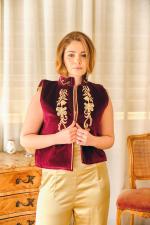 Gilet ZAPHIRA Burgundy