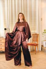 Ensemble ZAPHIRA Marron Glacé