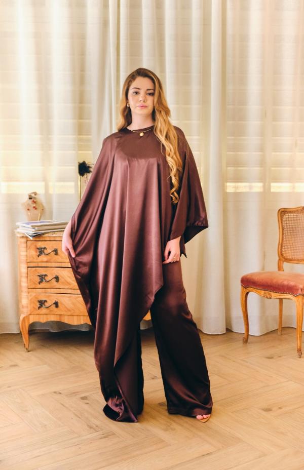 Ensemble ZAPHIRA Marron Glacé