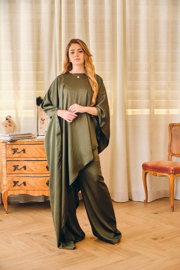 Ensemble ZAPHIRA VERT OLIVE 