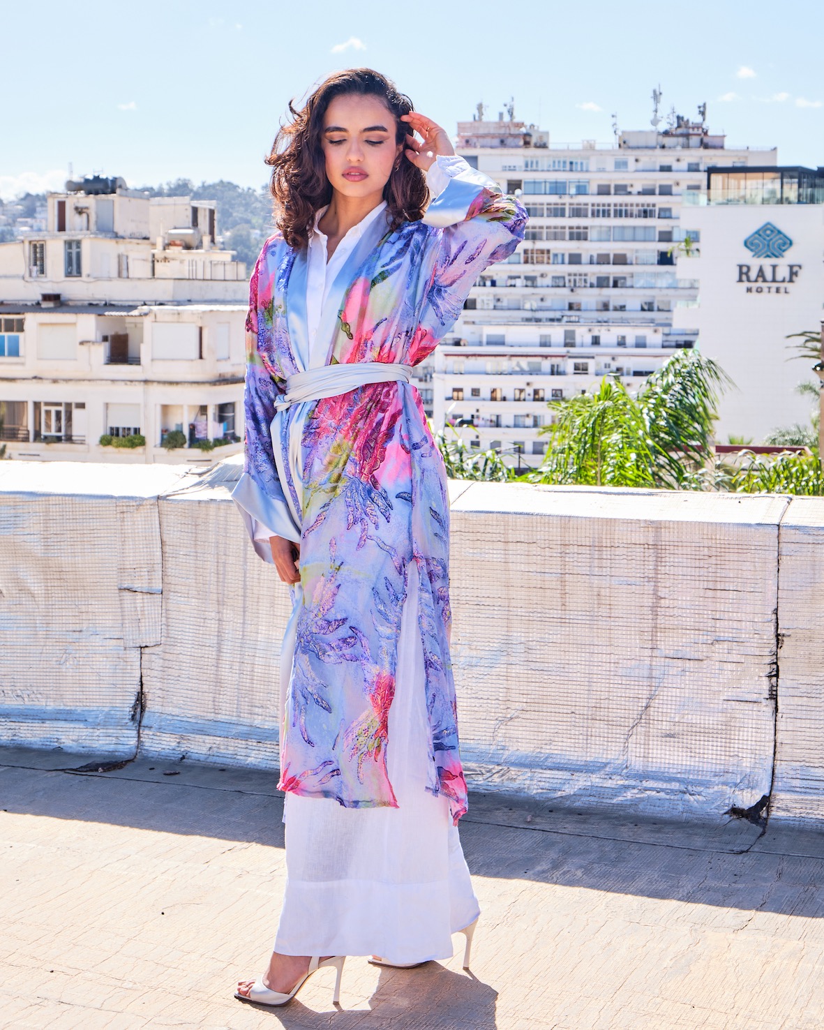 Kimono Zyrie Baby blue
