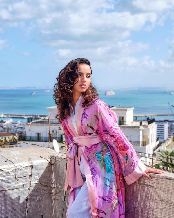 Kimono Zyrie Rose pastel 