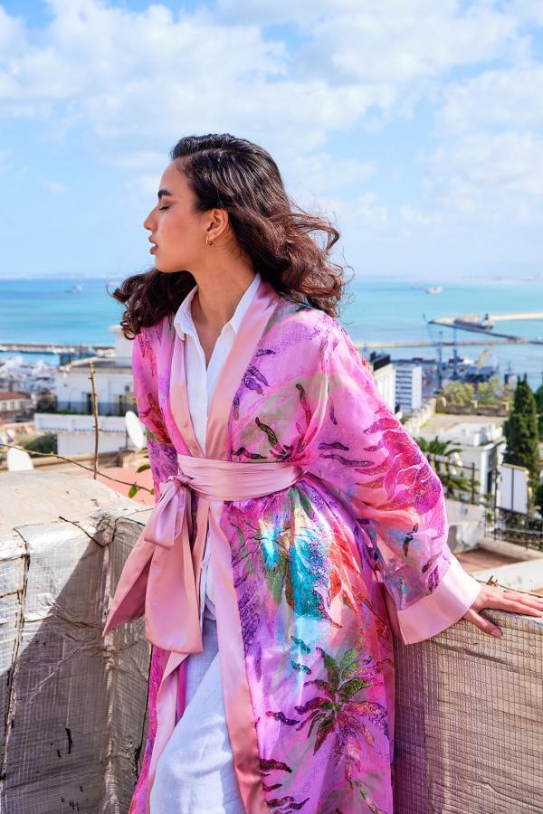 Kimono Zyrie Rose pastel 